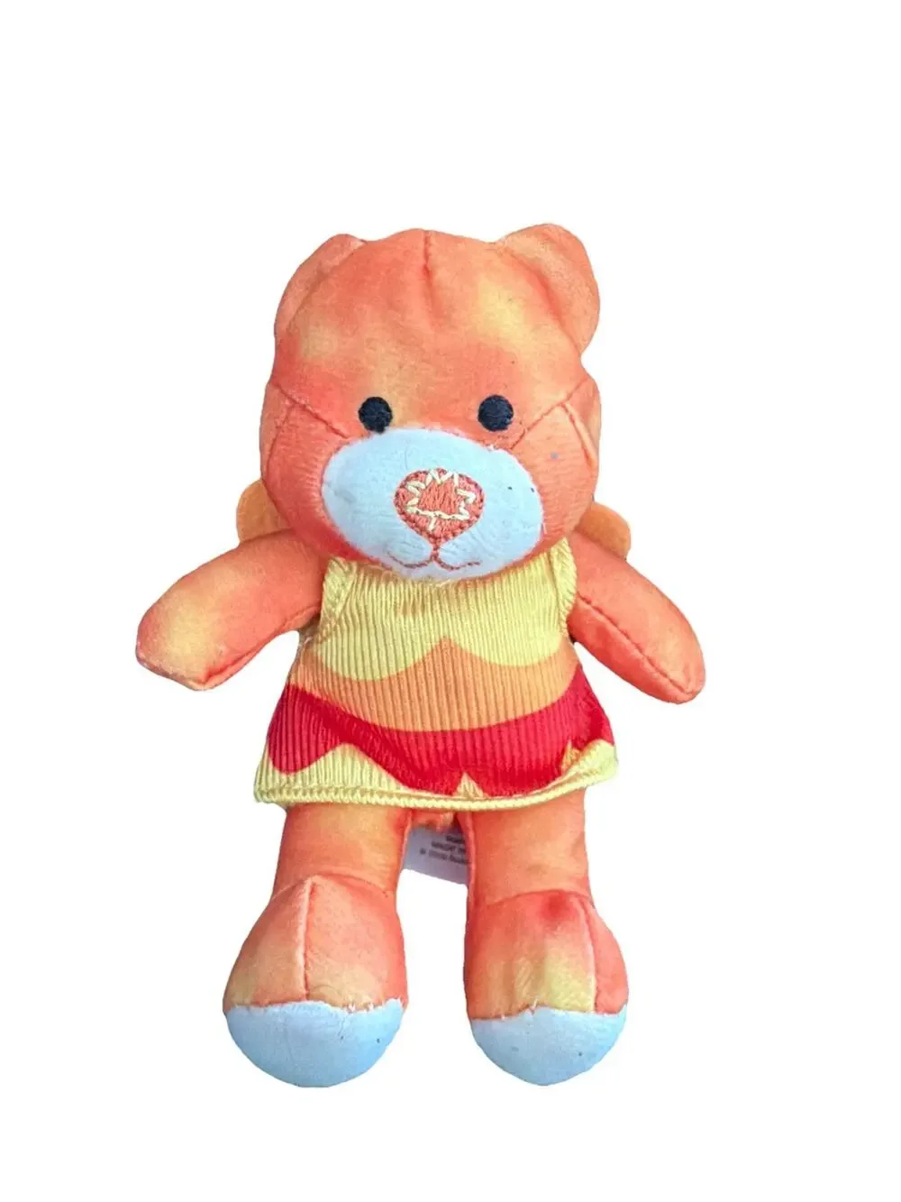 Mini Build A Bear Autumn Bear Orange Plush Super Cute McDonald’s 5”